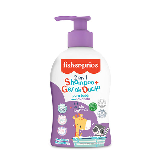 Champú y gel para ducha lavanda FIsher Price
