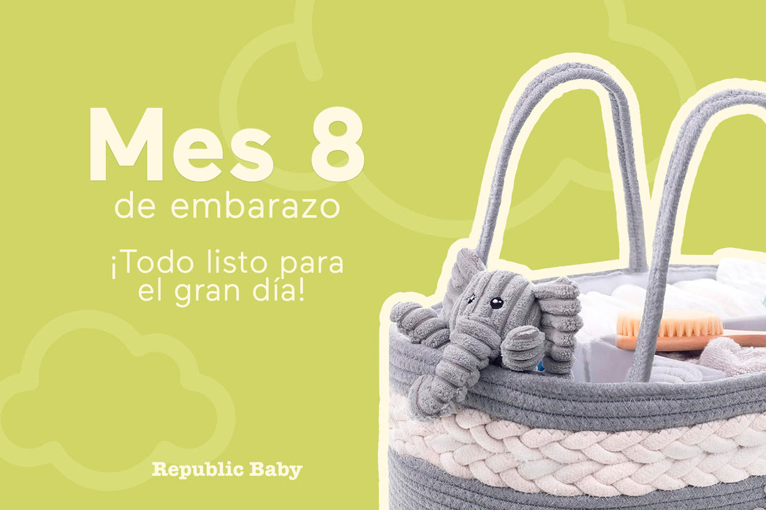 Mes 8 de embarazo: síntomas, cuidados y desarrollo del bebé en la recta final