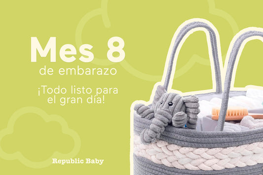 Mes 8 de embarazo: síntomas, cuidados y desarrollo del bebé en la recta final