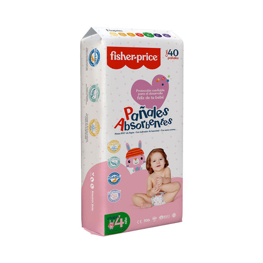 Fisher Price - Pañal para Bebé (Etapa 4) Niña