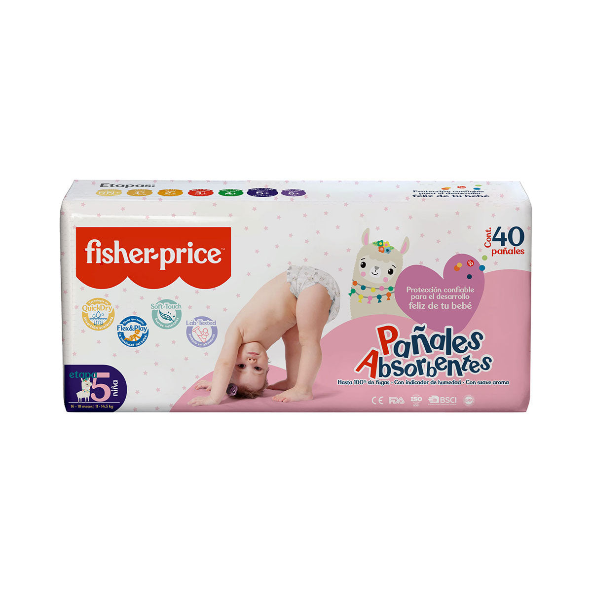 Fisher Price Panal para Bebe Etapa 5 Nina Republic Baby