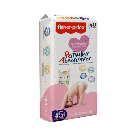 Fisher Price - Pañal para Bebé (Etapa 5) Niña